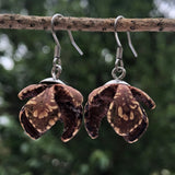 Natural Seed Pods- Australian Wooden earrings-made in Melbourne Australia-hypoallergenic