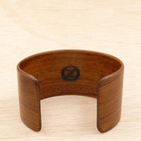 Wooden Bracelet Teak Made in Melbourne Australia Cuff