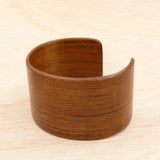 Wooden Bracelet Teak Made in Melbourne Australia Cuff