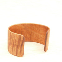 Queensland Walnut Wooden Bangle- Wood Bracelet - Cuff Made in Melbourne Australia