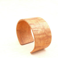 Queensland Walnut Wooden Bangle- Wood Bracelet - Cuff Made in Melbourne Australia