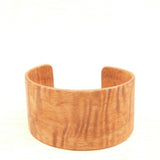 Queensland Walnut Wooden Bangle- Wood Bracelet - Cuff Made in Melbourne Australia