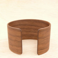 Wooden Bracelet - American Walnut Bangle / Cuff- Made in Melbourne Australia