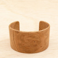 Wooden Bracelet Oak Burl Made in Melbourne Australia Cuff