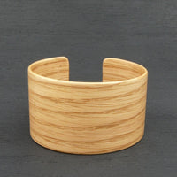 American Oak Bangle, Wooden Bentwood Bracelet, Cuff Made in Melbourne- Australia