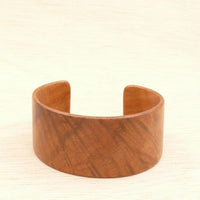 Queensland Walnut Bangle, Wooden Bentwood Bracelet, Cuff Made in Melbourne- Australia