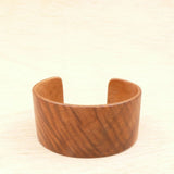 Queensland Walnut Bangle, Wooden Bentwood Bracelet, Cuff Made in Melbourne- Australia