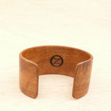 Queensland Walnut Bangle, Wooden Bentwood Bracelet, Cuff Made in Melbourne- Australia