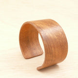 Queensland Walnut Bangle, Wooden Bentwood Bracelet, Cuff Made in Melbourne- Australia