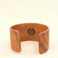 Queensland Walnut Bangle, Wooden Bentwood Bracelet, Cuff Made in Melbourne- Australia