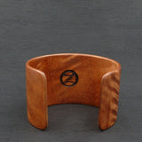 Queensland Walnut Bangle, Wooden Bentwood Bracelet, Cuff Made in Melbourne- Australia