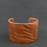 Queensland Walnut Bangle, Wooden Bentwood Bracelet, Cuff Made in Melbourne- Australia