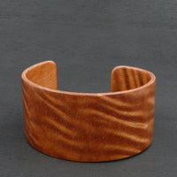 Queensland Walnut Bangle, Wooden Bentwood Bracelet, Cuff Made in Melbourne- Australia