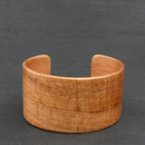 Tasmanian Fiddleback Blackwood Bangle, Wooden Bentwood Bracelet, Cuff Made in Melbourne- Australia