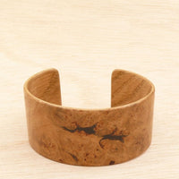 Wooden Bracelet Oak Burl Made in Melbourne Australia Cuff