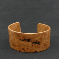 Wooden Bracelet Oak Burl Made in Melbourne Australia Cuff