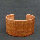 Tasmanian Fiddleback Blackwood Bangle, Wooden Bentwood Bracelet, Cuff Made in Melbourne- Australia