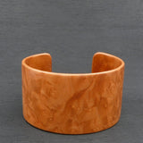 American Myrtle Bangle, Wooden Bentwood Bracelet, Cuff extra Glossy Lacquer Finish-Made in Melbourne- Australia