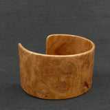 Wooden Bracelet Oak Burl-Made- in Melbourne Australia Cuff