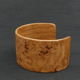 Wooden Bracelet Oak Burl-Made- in Melbourne Australia Cuff