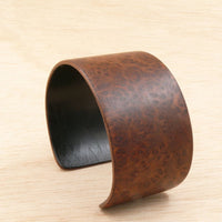 Wooden Bracelet Californian Red Wood Burl Made in Melbourne Australia Cuff