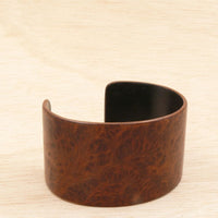 Wooden Bracelet Californian Red Wood Burl Made in Melbourne Australia Cuff