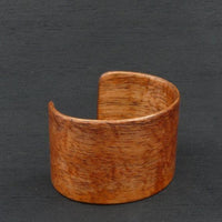 Wooden Bracelet Tasmanian Birdseye Blackwood Made in Melbourne Australia- Cuff