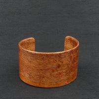 Wooden Bracelet Tasmanian Birdseye Blackwood Made in Melbourne Australia- Cuff