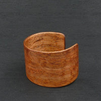 Wooden Bracelet Tasmanian Birdseye Blackwood Made in Melbourne Australia- Cuff