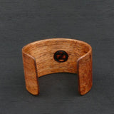 Wooden Bracelet Tasmanian Birdseye Blackwood Made in Melbourne Australia- Cuff