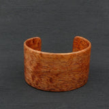 Wooden Bracelet Tasmanian Birdseye Blackwood Made in Melbourne Australia- Cuff