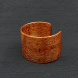 Wooden Bracelet Tasmanian Birdseye Blackwood Made in Melbourne Australia- Cuff