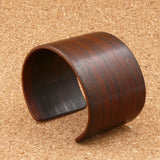 Indian Rosewood Bangle, Wooden Bentwood Bracelet-Made in Melbourne, Australia