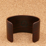 Indian Rosewood Bangle, Wooden Bentwood Bracelet-Cuff Made in Melbourne, Australia