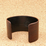 Indian Rosewood Bangle, Wooden Bentwood Bracelet-Cuff Made in Melbourne, Australia