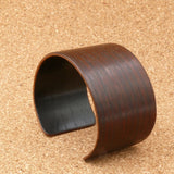 Indian Rosewood Bangle, Wooden Bentwood Bracelet-Cuff Made in Melbourne, Australia