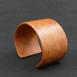 American Myrtle Bangle, Wooden Bentwood Bracelet, Cuff Glossy Lacquer Finish-Made in Melbourne- Australia