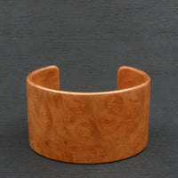 American Myrtle Bangle, Wooden Bentwood Bracelet, Cuff Glossy Lacquer Finish-Made in Melbourne- Australia