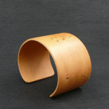 Wooden Bracelet-Tasmanian Birdseye Huon Pine Cuff-Made in Melbourne-Australia