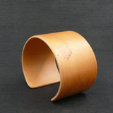 Wooden Bracelet-Tasmanian Birdseye Huon Pine Cuff-Made in Melbourne-Australia