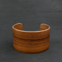 Teak Wooden Bracelet - Made in Melbourne Australia Cuff