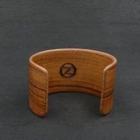 Teak Wooden Bracelet - Made in Melbourne Australia Cuff