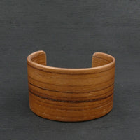 Teak Wooden Bracelet - Made in Melbourne Australia Cuff