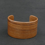 Teak Wooden Bracelet - Made in Melbourne Australia Cuff