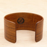 Wooden Bracelet Teak Made in Melbourne Australia Cuff