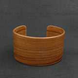 Teak Wooden Bracelet - Made in Melbourne Australia Cuff