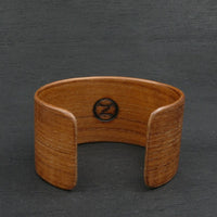 Teak Wooden Bracelet - Made in Melbourne Australia Cuff