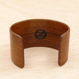 Wooden Bracelet Teak Made in Melbourne Australia Cuff