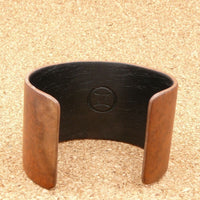 American Redwood Burl Bangle, Wooden Bentwood Bracelet-Cuff Made in Melbourne, Australia