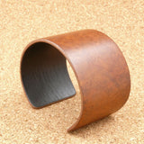 American Redwood Burl Bangle, Wooden Bentwood Bracelet-Cuff Made in Melbourne, Australia